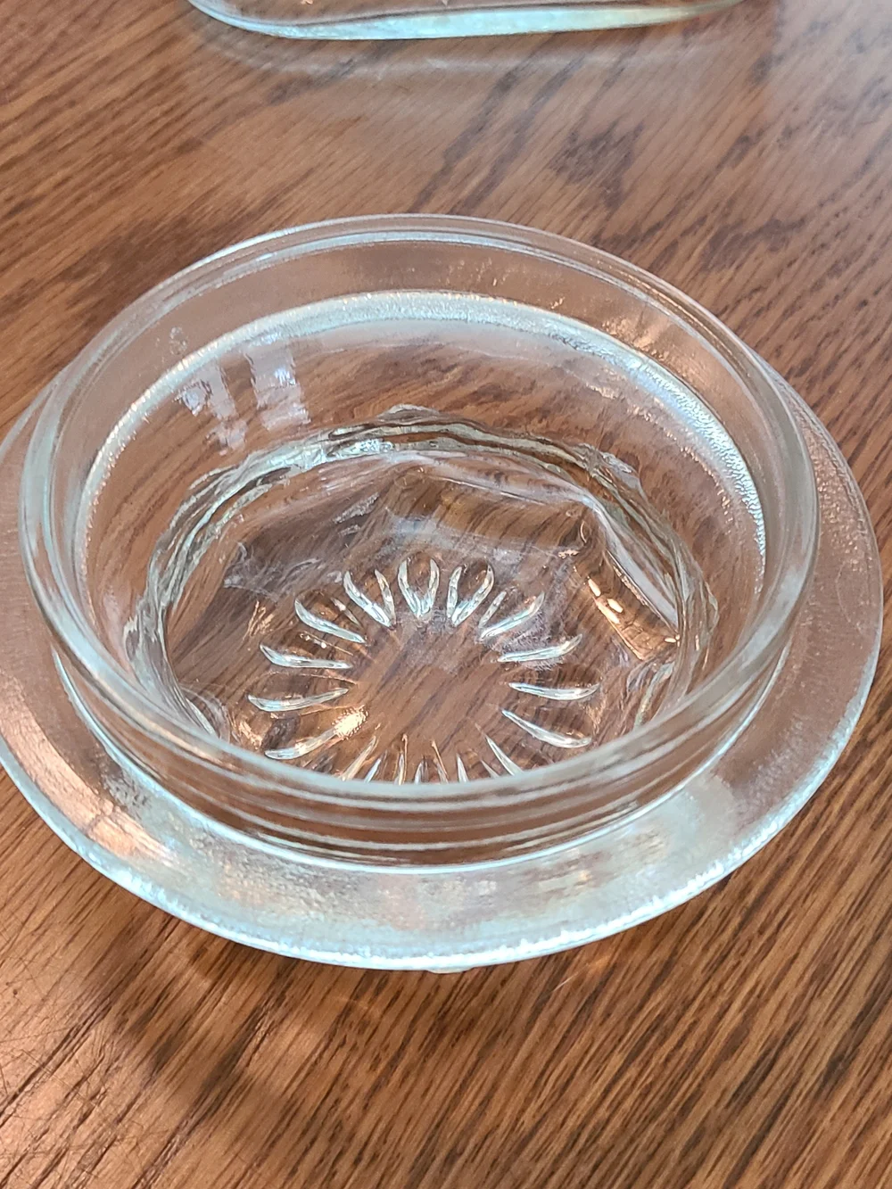 Anchor Hocking Clear Glass Square Pantry Jar with Decorative Lid